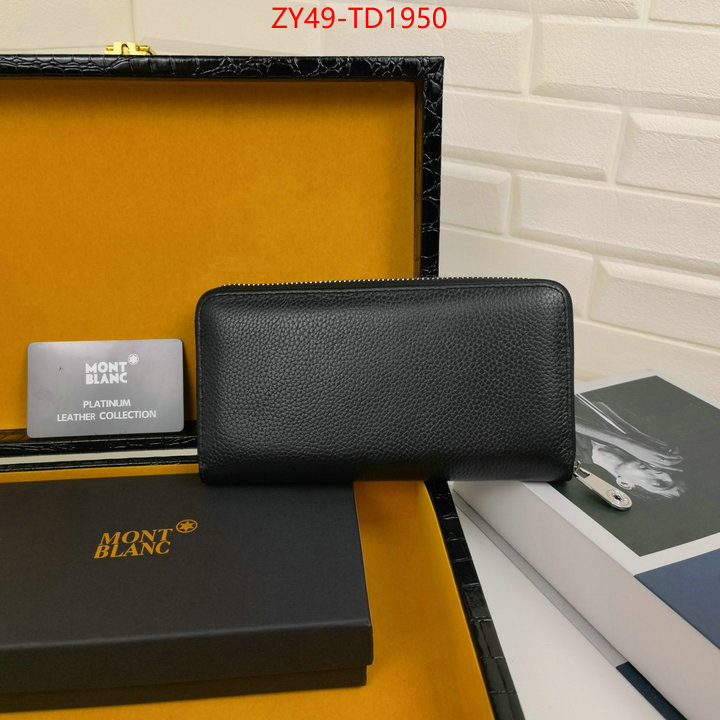 Montblanc Bags (4A)-Wallet,buying replica ,ID: TD1950,$: 49USD