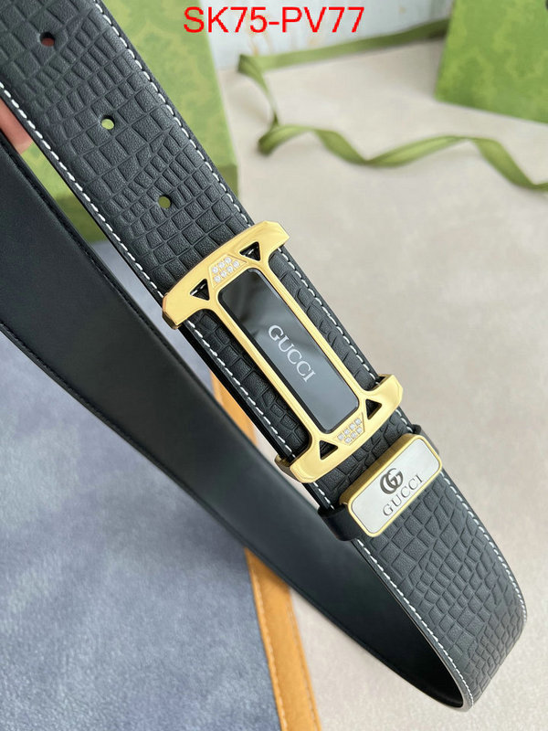 Belts-Gucci,best website for replica , ID: PV77,$: 75USD