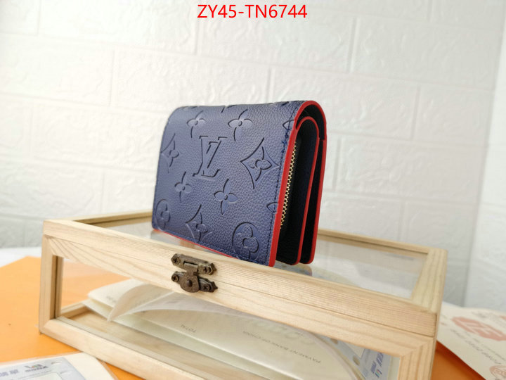 LV Bags(4A)-Wallet,ID: TN6744,$: 45USD