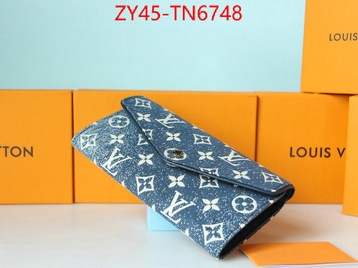 LV Bags(4A)-Wallet,ID: TN6748,$: 45USD