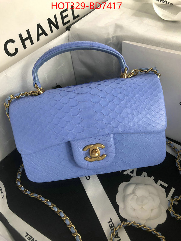 Chanel Bags(TOP)-Diagonal-,ID: BD7417,$: 329USD