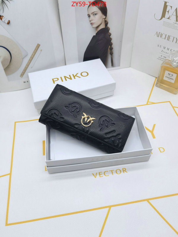 PINKO Bags(4A)-Wallet,sell online luxury designer ,ID: TD478,$: 59USD