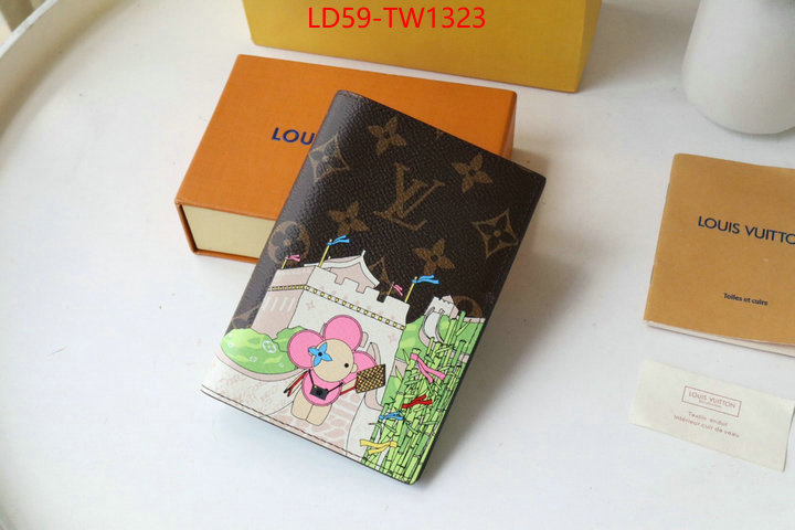 LV Bags(TOP)-Wallet,ID: TW1323,$: 59USD