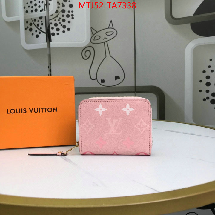 LV Bags(4A)-Wallet,ID: TA7338,$: 52USD