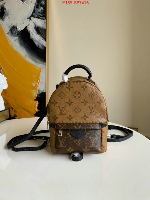 LV Bags(TOP)-Backpack-,Code: BP7416,$: 155USD