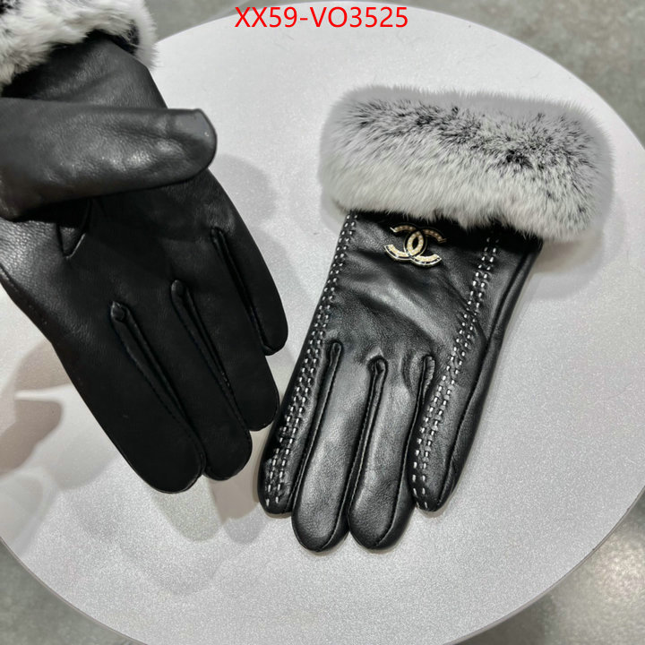 Gloves-Chanel,7 star collection , ID: VO3525,$: 59USD