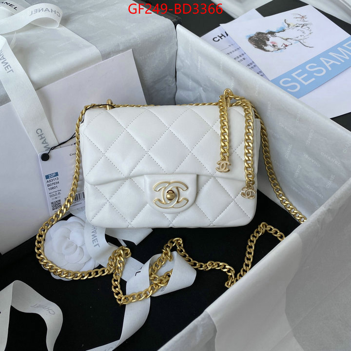 Chanel Bags(TOP)-Diagonal-,ID: BD3366,$: 249USD