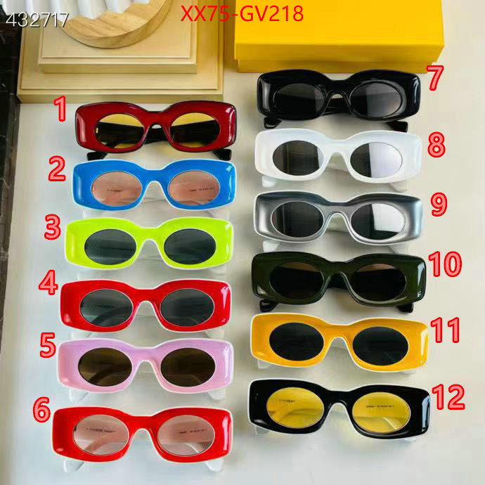 Glasses-Loewe,counter quality , ID: GV218,$: 75USD