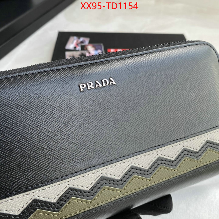 Prada Bags(TOP)-Wallet,ID: TD1154,$: 95USD