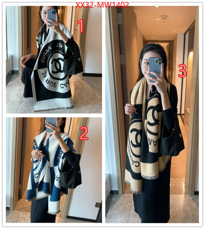 Scarf-Chanel,buy high quality cheap hot replica , ID: MW1402,$: 32USD