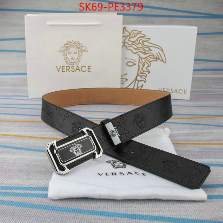 Belts-Versace,luxury cheap , ID: PE3379,$: 69USD