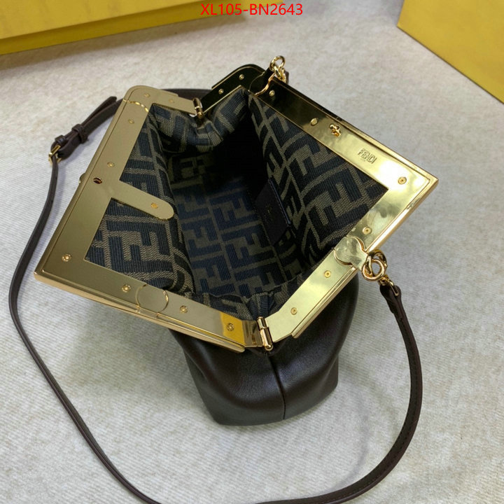 Fendi Bags(4A)-First Series-,wholesale 2023 replica ,ID: BN2643,$: 105USD