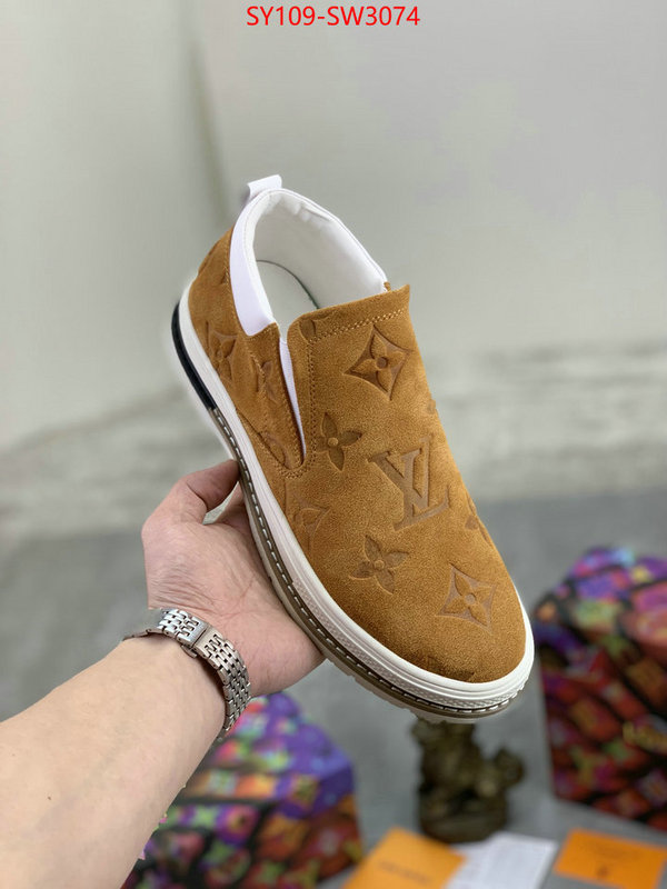 Men Shoes-LV,wholesale imitation designer replicas , ID: SW3074,$: 109USD