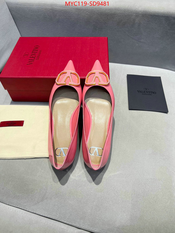 Women Shoes-Valentino,wholesale replica shop , ID: SD9481,$: 119USD