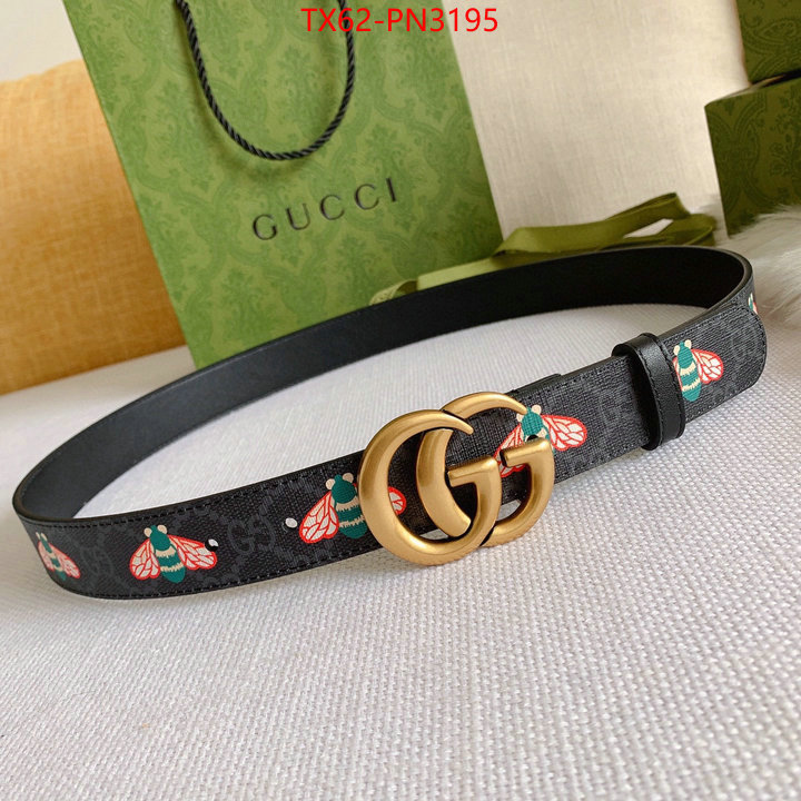 Belts-Gucci,fake , ID: PN3195,$: 62USD