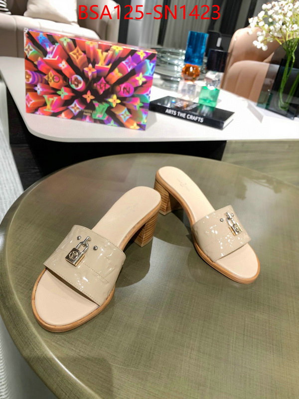 Women Shoes-LV,designer fake , ID: SN1423,$: 125USD