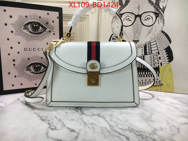 Gucci Bags(4A)-Handbag-,top quality designer replica ,ID: BD1424,$: 109USD