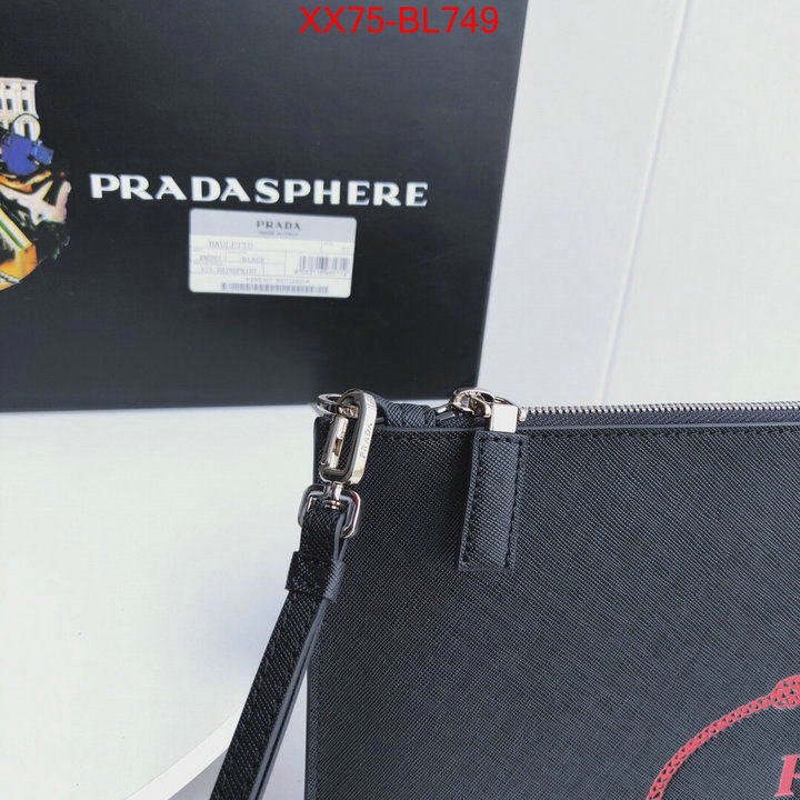 Prada Bags(TOP)-Clutch-,ID: BL749,$:75USD