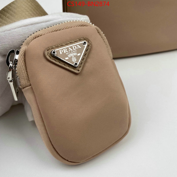 Prada Bags(TOP)-Diagonal-,ID: BN2874,$: 149USD