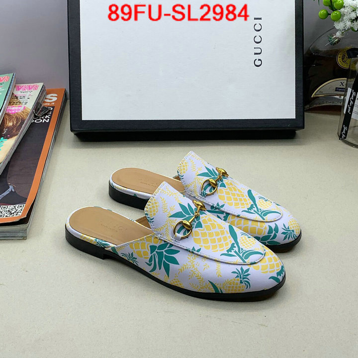 Women Shoes-Gucci,fake designer , ID: SL2984,$: 89USD