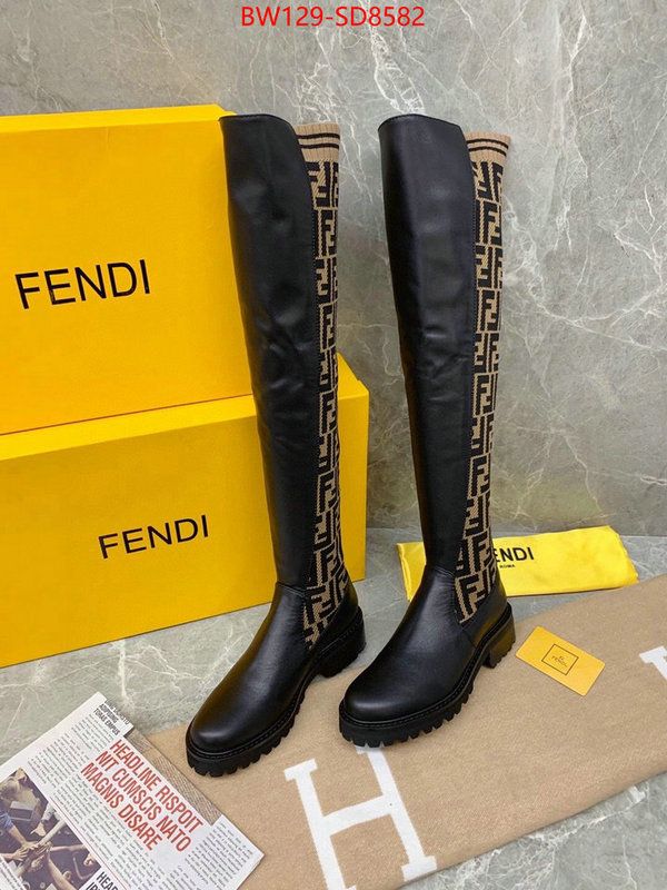 Women Shoes-Fendi,replica , ID: SD8582,$: 129USD