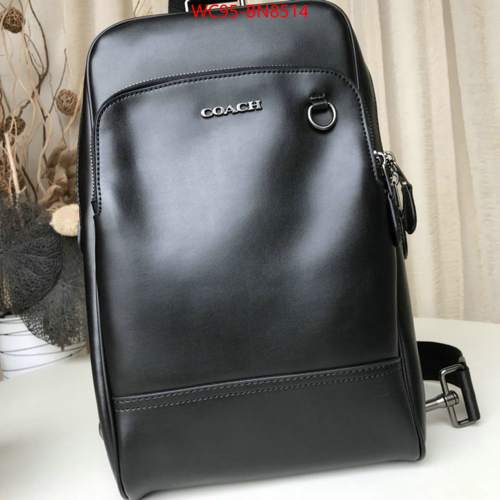 Coach Bags(4A)-Belt Bag-Chest Bag--,fake aaaaa ,ID: BN8514,$: 95USD