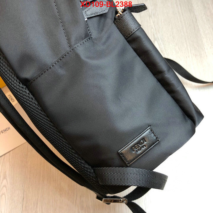 Fendi Bags(4A)-Backpack-,replica best ,ID: BL2388,$:109USD