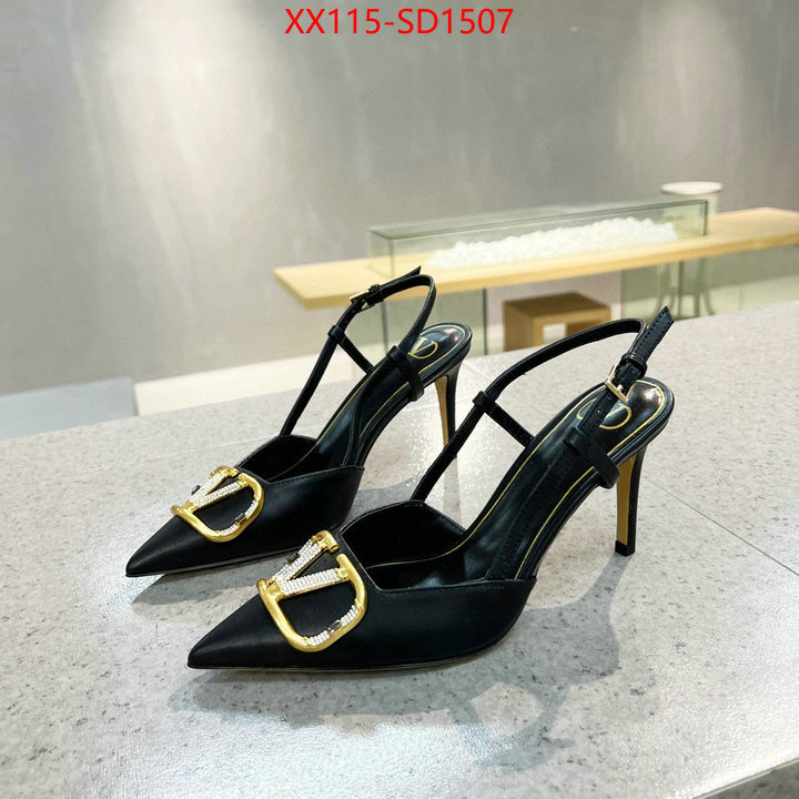 Women Shoes-Valentino,luxury fake , ID: SD1507,$: 115USD