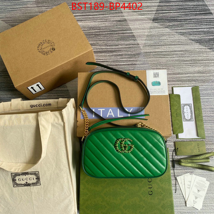 Gucci Bags(TOP)-Marmont,fake cheap best online ,ID: BP4402,$: 189USD