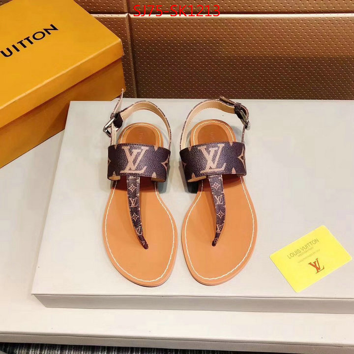 Women Shoes-LV,top quality fake , ID: SK1213,$:75USD