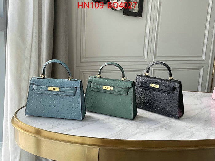 Hermes Bags(4A)-Kelly-,fashion replica ,ID: BO4027,$: 109USD