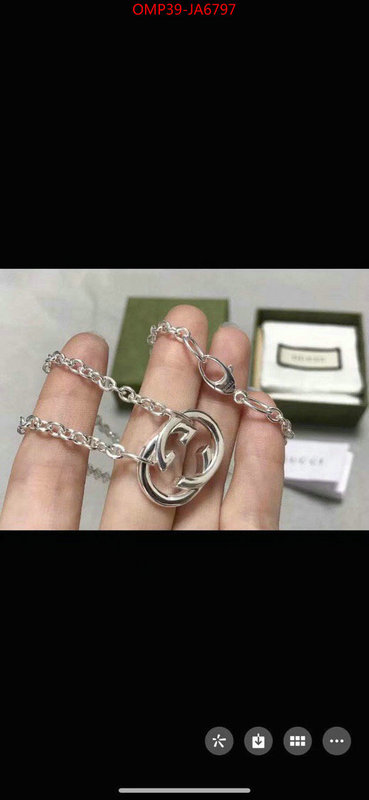 Jewelry-Gucci, ID: JA6797 ,cheap wholesale,$: 39USD