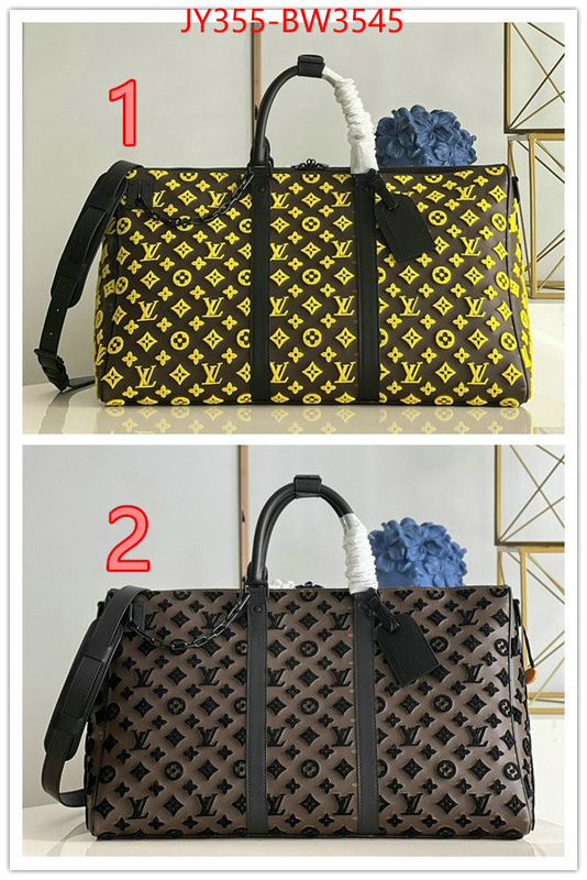 LV Bags(TOP)-Keepall BandouliRe 45-50-,ID: BW3545,$: 355USD