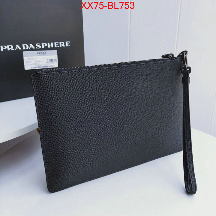 Prada Bags(TOP)-Clutch-,ID: BL753,$:75USD
