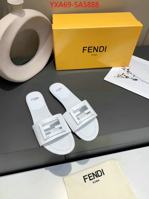 Women Shoes-Fendi,where can you buy replica , ID: SA5888,$: 69USD