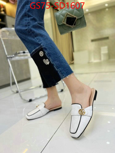 Women Shoes-Gucci,for sale cheap now , ID: SD1607,$: 75USD