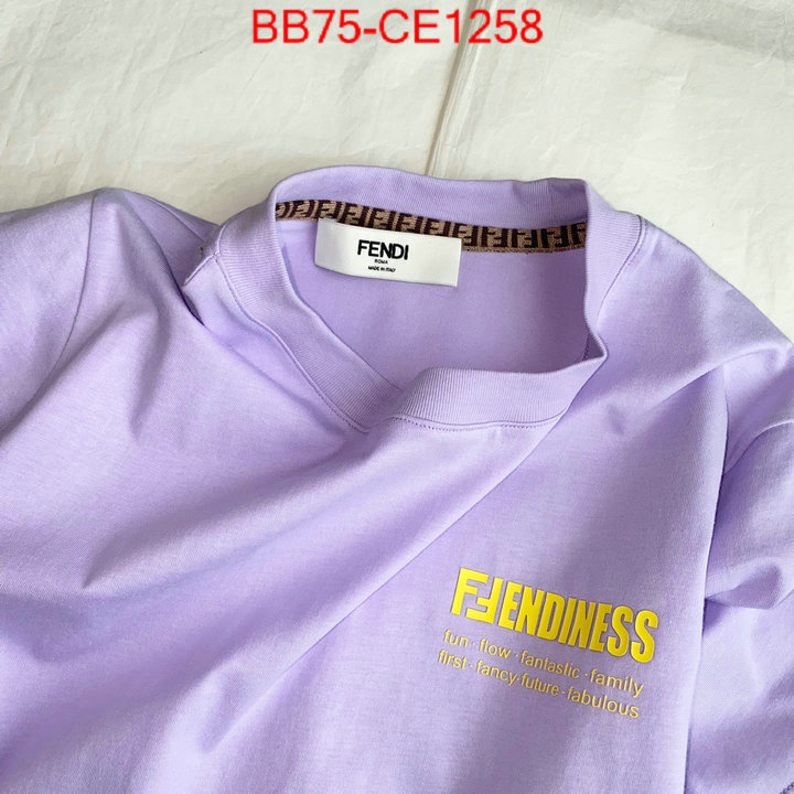 Clothing-Fendi,first copy , ID: CE1258,$: 75USD