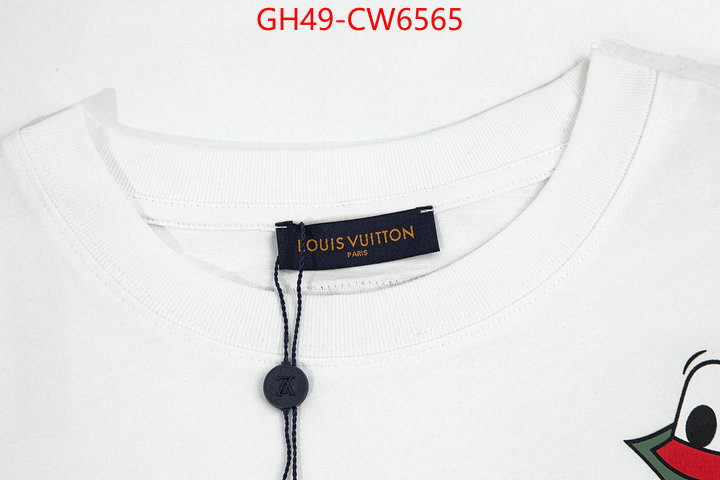 Clothing-LV,what is a 1:1 replica , ID: CW6565,$: 49USD