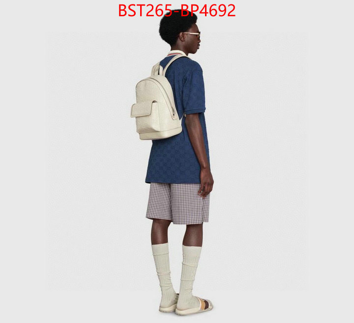 Gucci Bags(TOP)-Backpack-,best luxury replica ,ID: BP4692,$: 265USD