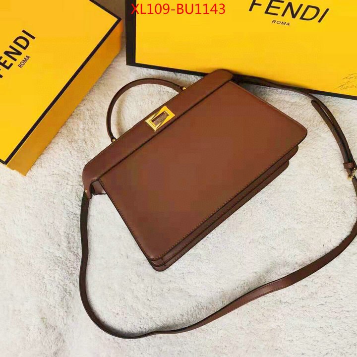 Fendi Bags(4A)-Peekaboo,2023 luxury replicas ,ID: BU1143,$: 109USD