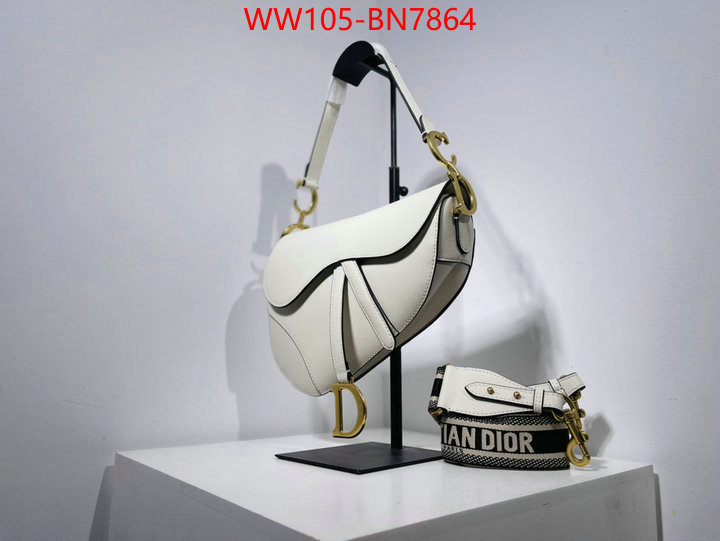 Dior Bags(4A)-Saddle-,ID: BN7864,$: 105USD