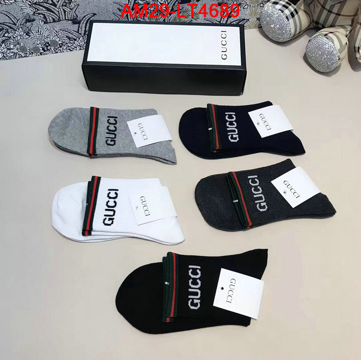 Sock-Gucci,for sale online , ID: LT4689,$: 29USD