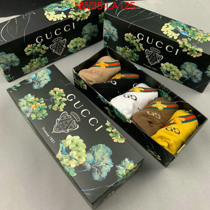 Sock-Gucci,high quality customize , ID:LA125,$: 35USD