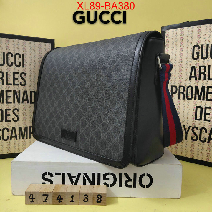 Gucci Bags(4A)-Diagonal-,same as original ,ID:BA380,$: 89USD