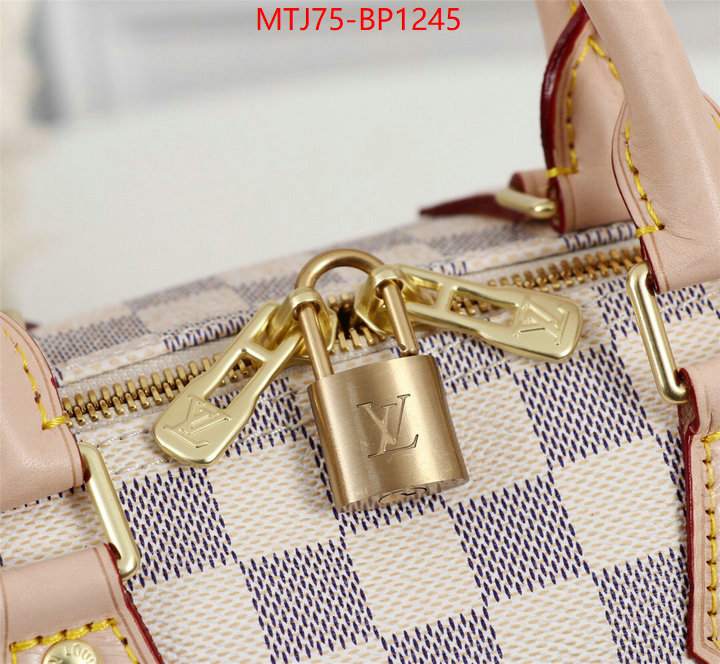 LV Bags(4A)-Speedy-,replica 1:1 ,ID: BP1245,$: 75USD