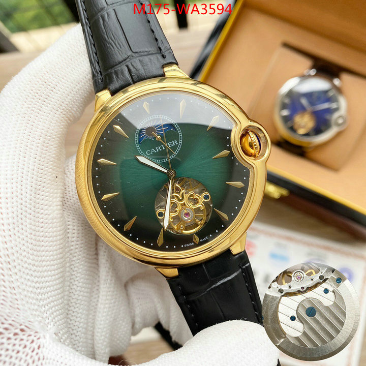 Watch(4A)-Cartier,sell online luxury designer ,ID: WA3594,$: 175USD