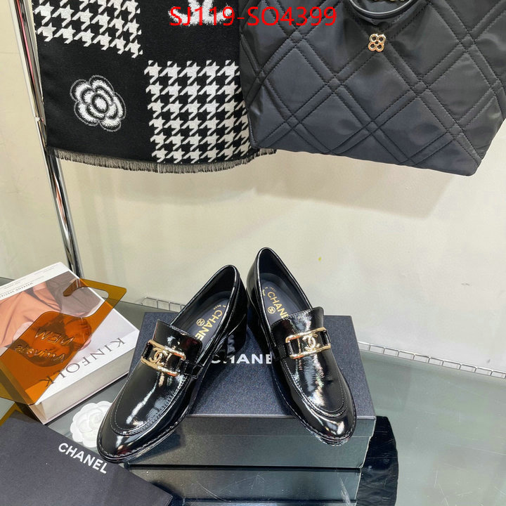 Women Shoes-Chanel,best wholesale replica , ID: SO4399,$: 119USD
