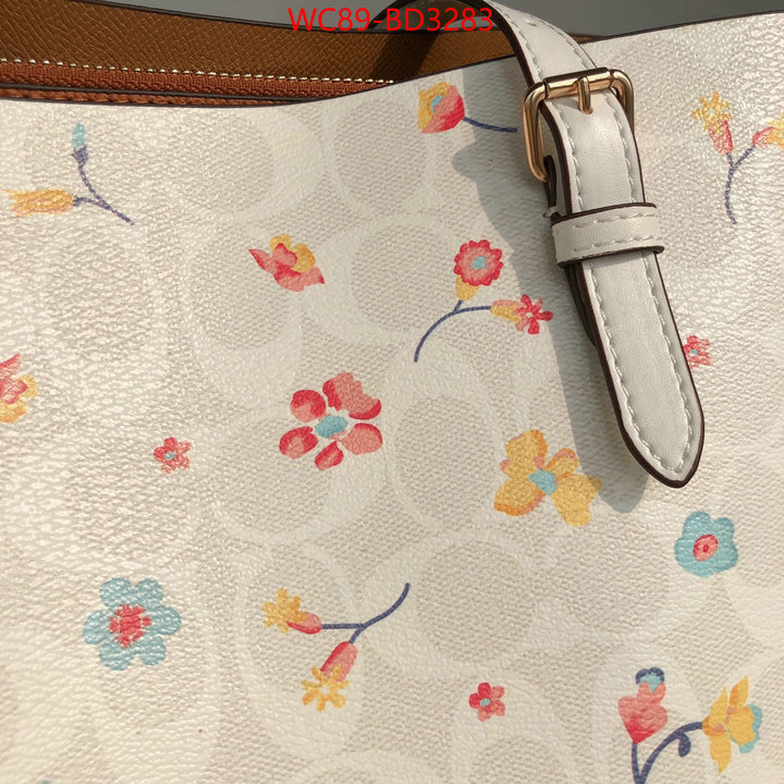 Coach Bags(4A)-Tote-,highest quality replica ,ID: BD3283,$: 89USD