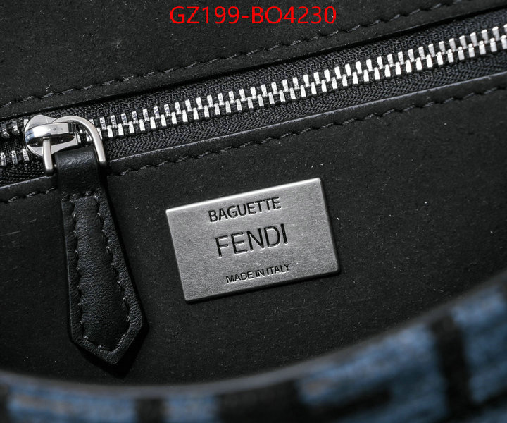 Fendi Bags(TOP)-Baguette,designer fake ,ID: BO4230,$: 199USD