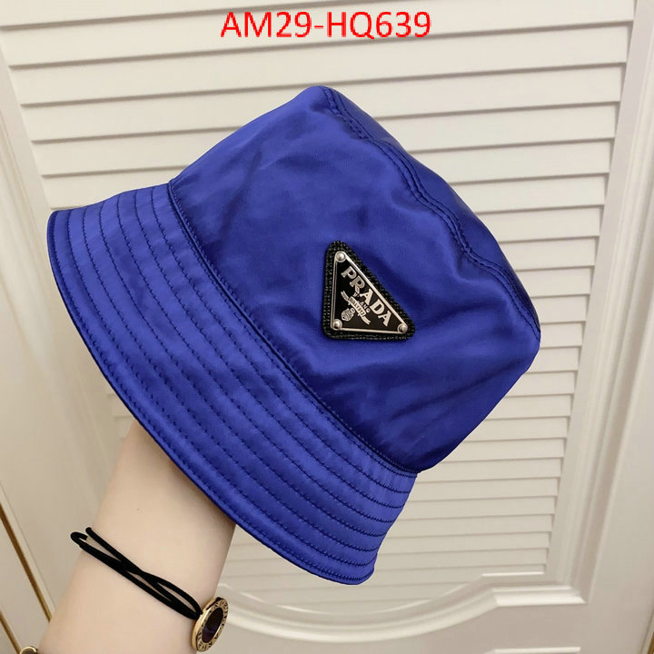 Cap (Hat)-Prada,cheap replica , ID:HQ639,$: 29USD